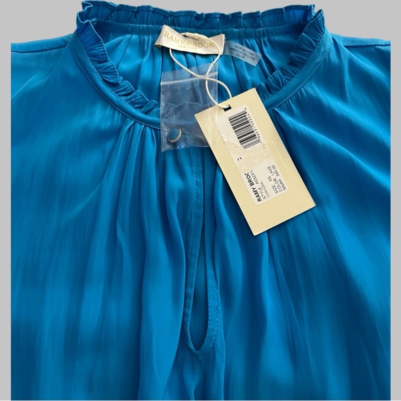 ‼️💥PRICE DROP ☄️NWT RAMY BROOK Blue Women's Top Size XS - Picture 5 of 8